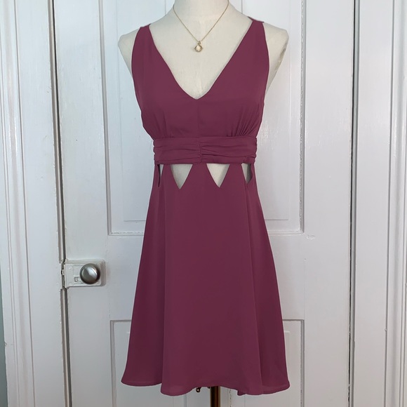 BCBGeneration Dresses & Skirts - BCBG CUTOUT MINI DRESS STRAPPY BACK